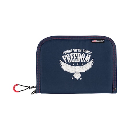 Girls With Guns 10-Inch Lockable Freedom Handgun Case 9071